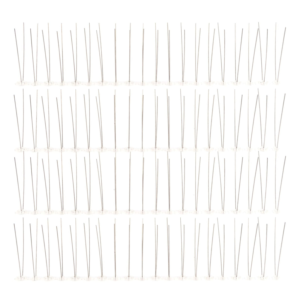6Pcs Anti Bird Spike Stainless Steel Outdoor Birds Pigeons Repellent Tool Fence Wall Accessory