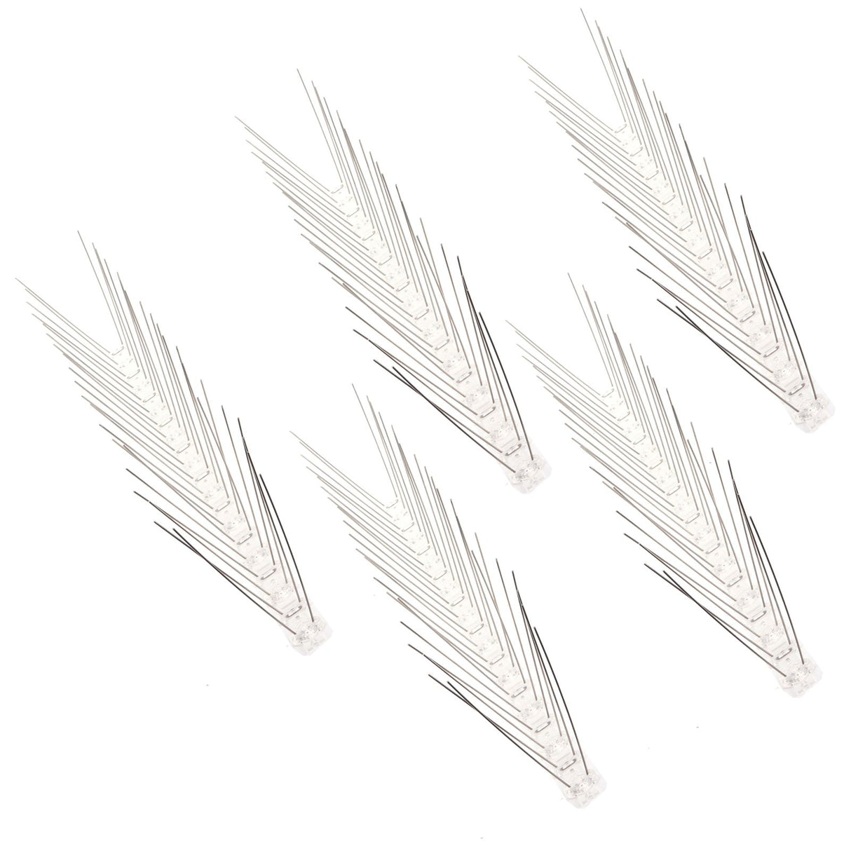 6Pcs Anti Bird Spike Stainless Steel Outdoor Birds Pigeons Repellent Tool Fence Wall Accessory