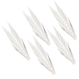 6Pcs Anti Bird Spike Stainless Steel Outdoor Birds Pigeons Repellent Tool Fence Wall Accessory