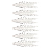 6Pcs Anti Bird Spike Stainless Steel Outdoor Birds Pigeons Repellent Tool Fence Wall Accessory