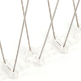 6Pcs Anti Bird Spike Stainless Steel Outdoor Birds Pigeons Repellent Tool Fence Wall Accessory - Extra Image