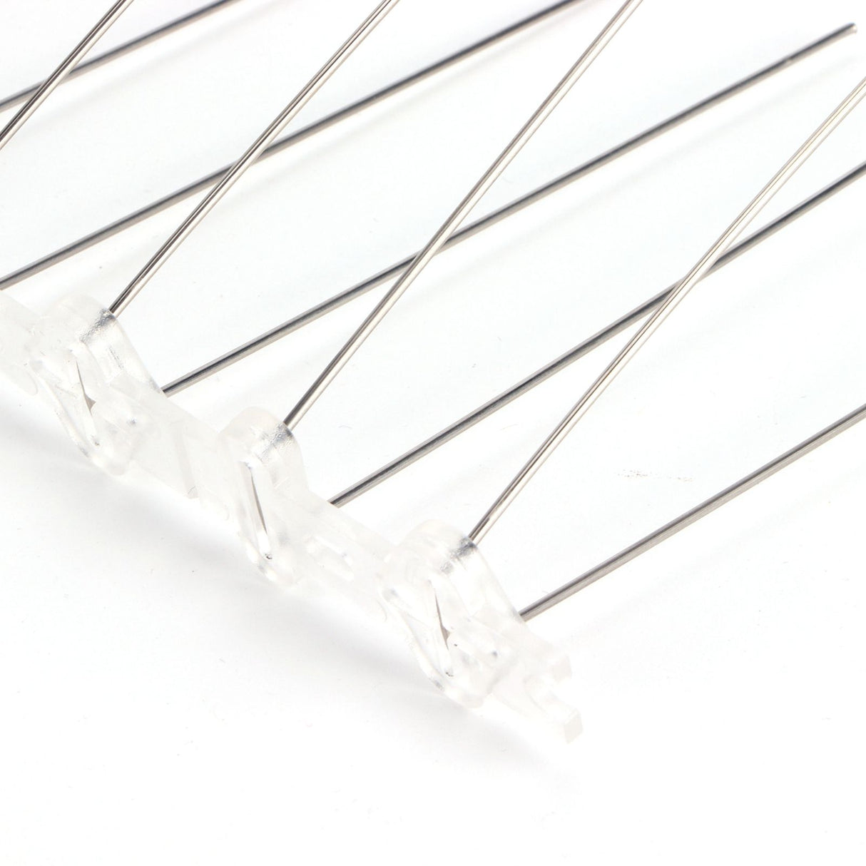 6Pcs Anti Bird Spike Stainless Steel Outdoor Birds Pigeons Repellent Tool Fence Wall Accessory