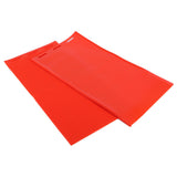 2Pcs 5.4mm Beeswax Sheet DIY Rubber Comb Foundation Press Mold Beekeeping Accessory Red - Side View