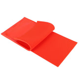 2Pcs 5.4mm Beeswax Sheet DIY Rubber Comb Foundation Press Mold Beekeeping Accessory Red - Top-Down View