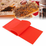 2Pcs 5.4mm Beeswax Sheet DIY Rubber Comb Foundation Press Mold Beekeeping Accessory Red
