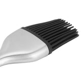 2Pcs/Set Stainless Steel Oil Brush with Food Grade Silicone Barbecue Baking Oil Brush for Home