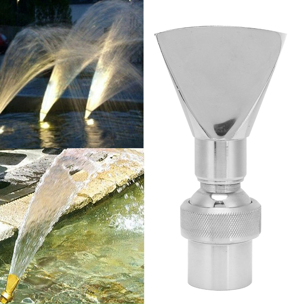 Fountain Nozzle G1in DN25 Female Thread Pond Fountain Sprinkler Garden Parks Decoration