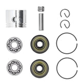 41.1mm Piston Kit Crank Bearing Fit for Poulan 220 221 260 1950 2150 2250 2450 2550 - Front View