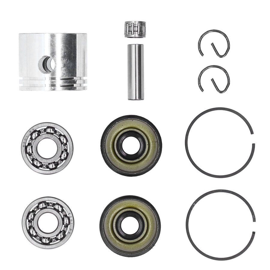 41.1mm Piston Kit Crank Bearing Fit for Poulan 220 221 260 1950 2150 2250 2450 2550