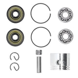 41.1mm Piston Kit Crank Bearing Fit for Poulan 220 221 260 1950 2150 2250 2450 2550