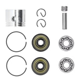 41.1mm Piston Kit Crank Bearing Fit for Poulan 220 221 260 1950 2150 2250 2450 2550 - Low Angle