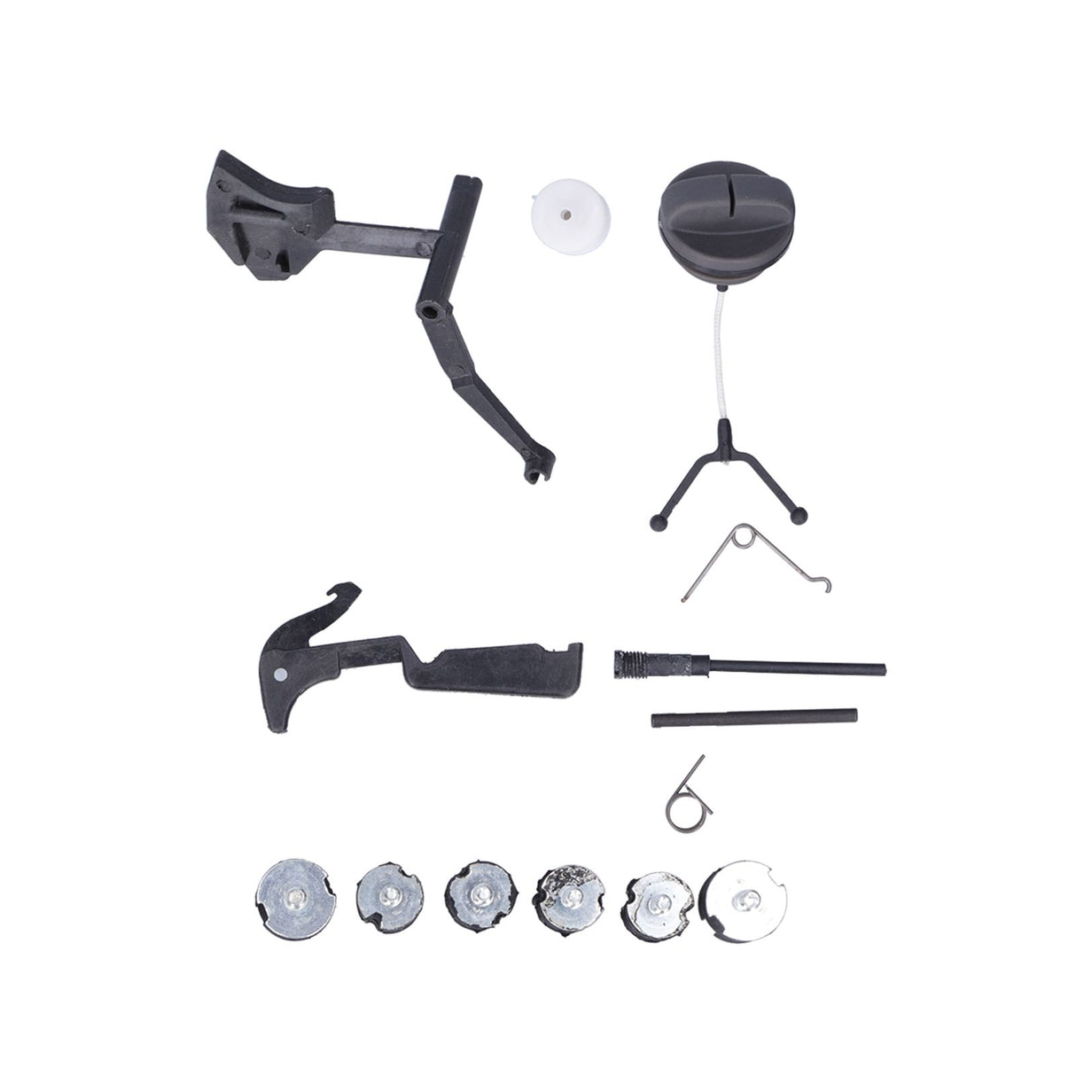 Throttle Trigger Catch Spring Pin Fuel Tank Vent Cap Kit Fit for Husqvarna 268 61 66 266 272