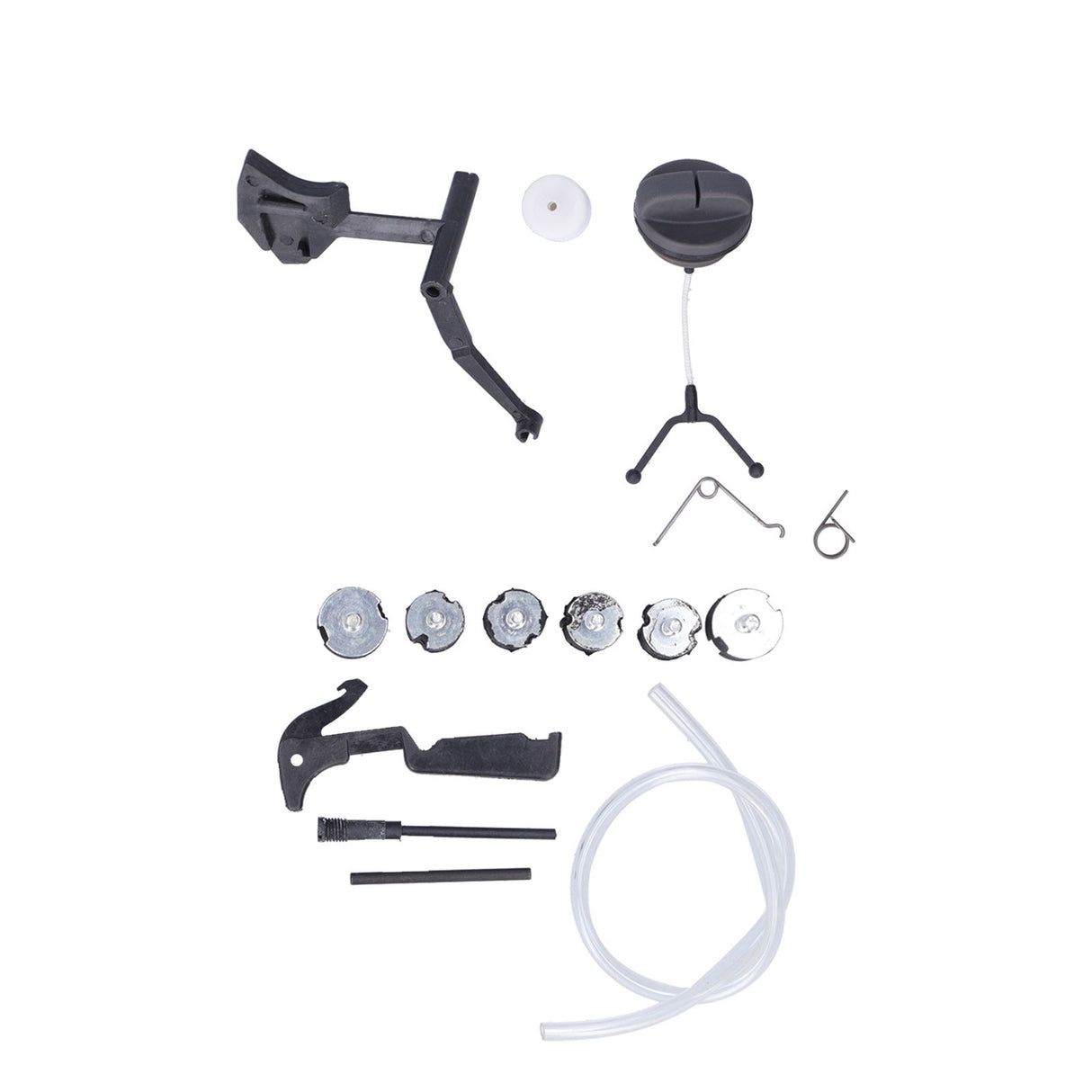 Throttle Trigger Catch Spring Pin Fuel Tank Vent Cap Kit Fit for Husqvarna 268 61 66 266 272