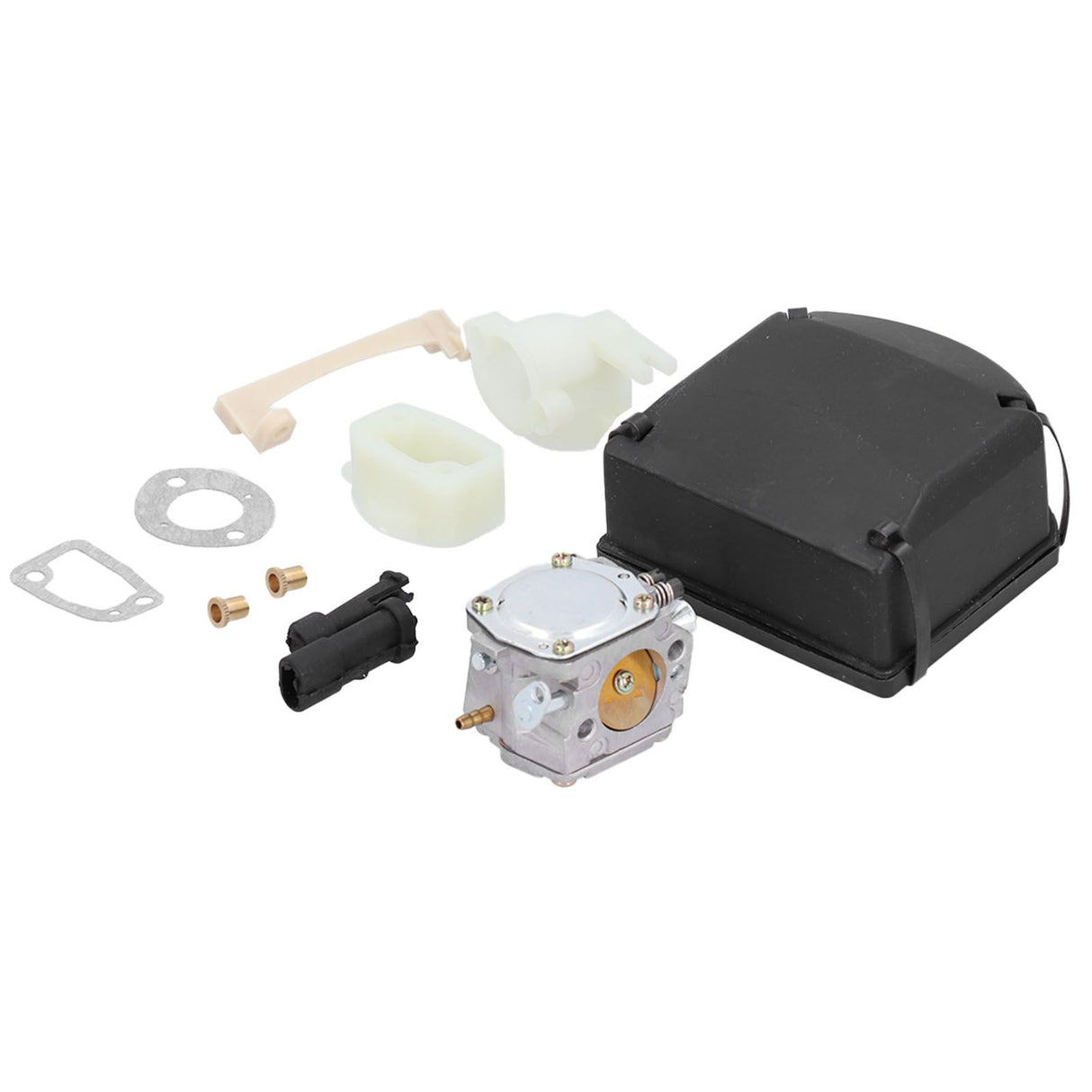 Carburetor Intake with Air Filter Cover Assembly Fit for Husqvarna 268 272 272XP Chainsaw