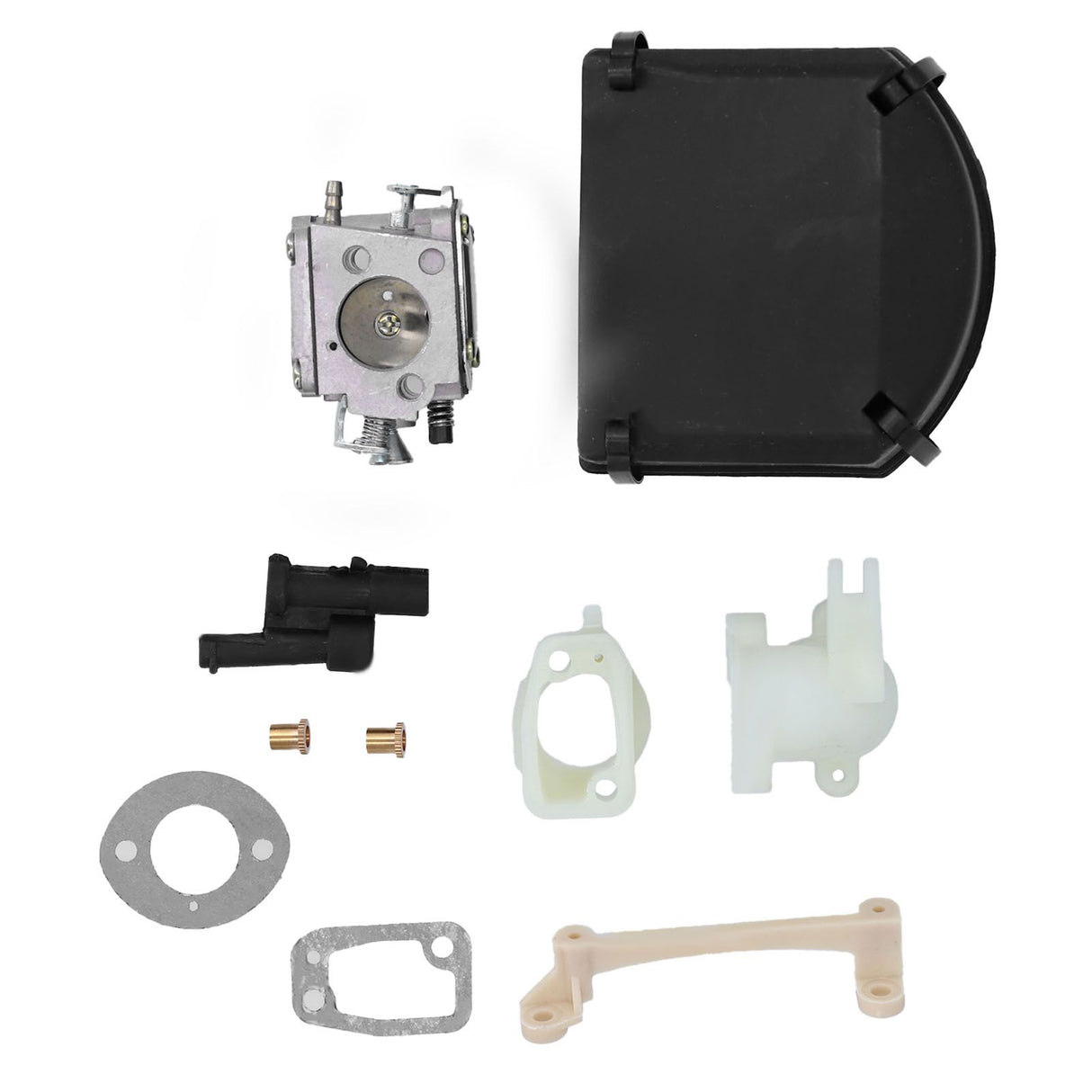 Carburetor Intake with Air Filter Cover Assembly Fit for Husqvarna 268 272 272XP Chainsaw