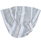Water Resistant Chair Cover Indoor Outdoor Garden Patio Furniture Dust Cover ProtectorStripe 68.5x73.5x51x89cm