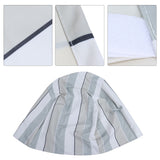 Water Resistant Chair Cover Indoor Outdoor Garden Patio Furniture Dust Cover ProtectorStripe 68.5x73.5x51x89cm