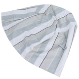 Water Resistant Chair Cover Indoor Outdoor Garden Patio Furniture Dust Cover ProtectorStripe 68.5x73.5x51x89cm - Low Angle