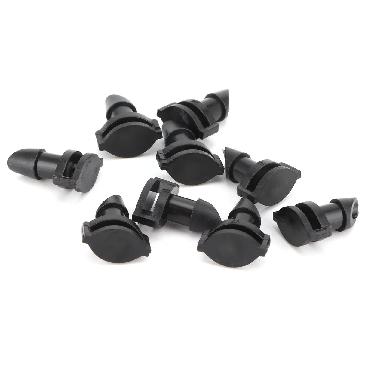 100PCS 360 Degree Misting Nozzle Sprinkler Head Irrigation System for Garden Flowers Orchard