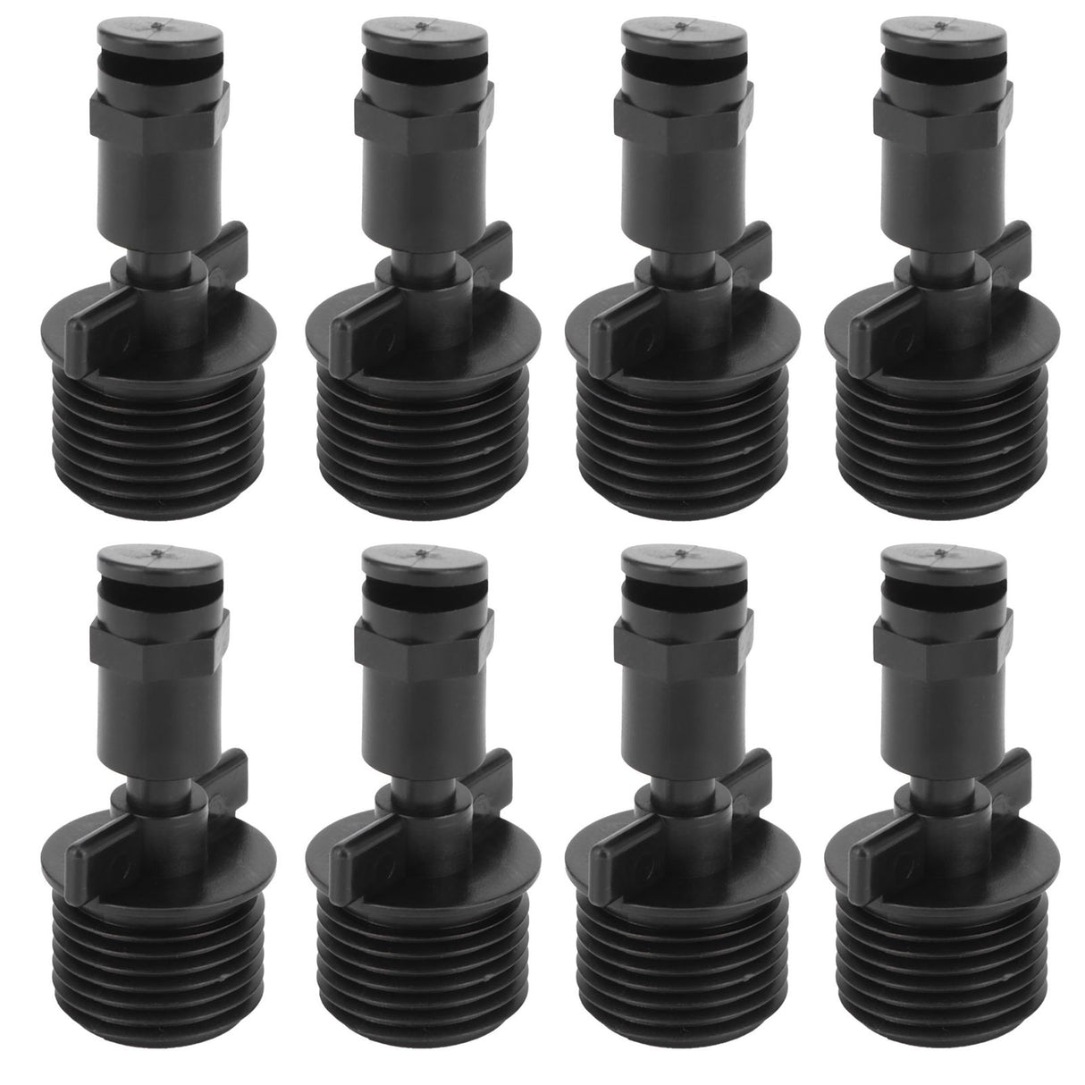 30Pcs G1/2 Male Thread 180° Spray Nozzle FanType Sprinkler Head for Garden Agricultural