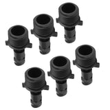 30Pcs G1/2 Male Thread 180° Spray Nozzle FanType Sprinkler Head for Garden Agricultural - 45-Degree Angle
