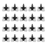 20PCS Cross Misting Sprinkler with Barbed Connector Garden Irrigation Accessories Fittings - Front View