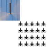 20PCS Cross Misting Sprinkler with Barbed Connector Garden Irrigation Accessories Fittings - Extra Image