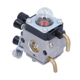 Carburetor Carb Kit Replacement Fit for STIHL fs38 fs45 fs46 fs55 km55 fs85 String Trimmer Parts - 45-Degree Angle