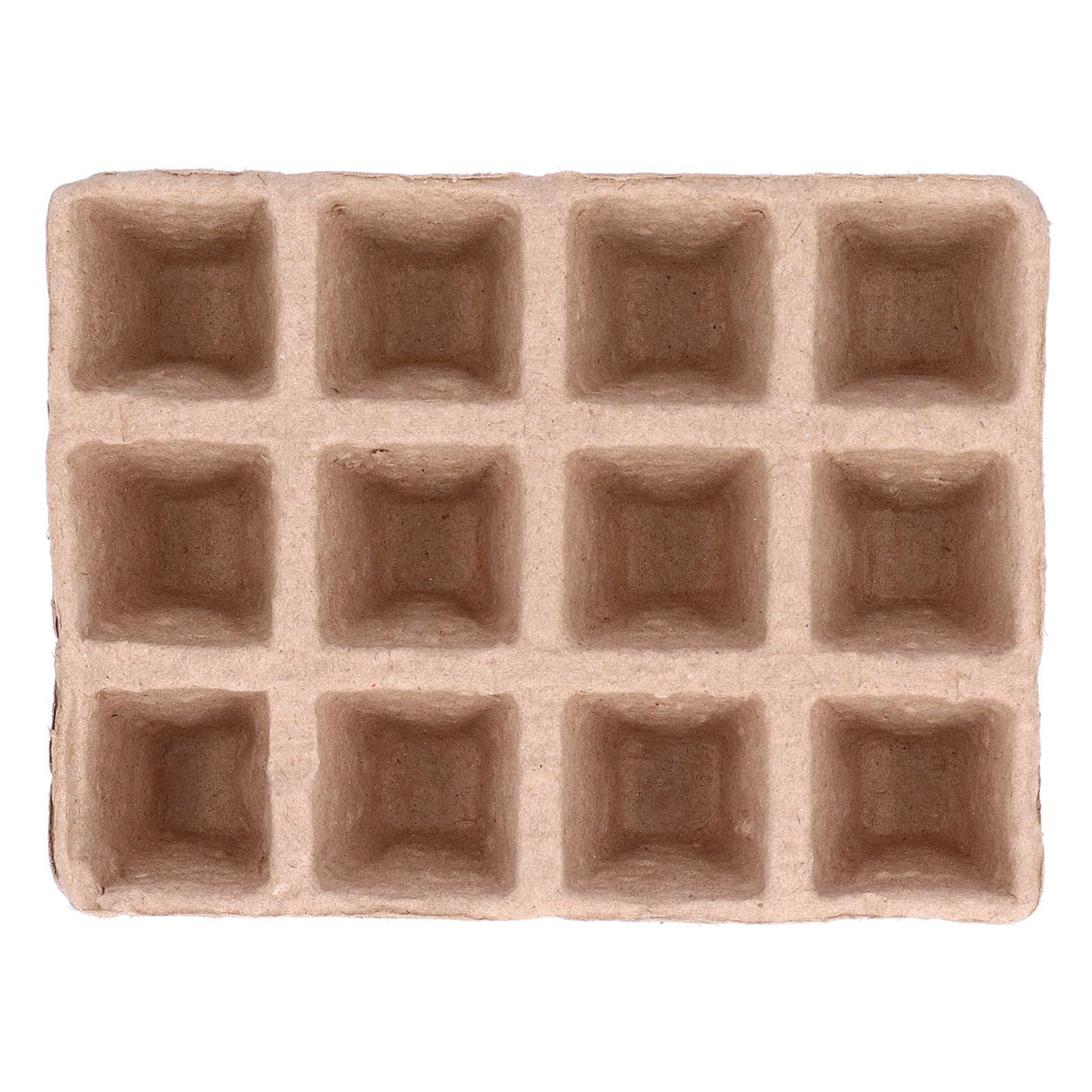 10Pcs 12‑Grid Paper Peat Pot Degradable Nursery Seedling Cup Gardening Accessory