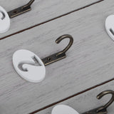 WallMounted Key Rack Wooden Key Organizer Hanger Decorative Key Hanging Holder Decor(C )