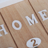 WallMounted Key Rack Wooden Key Organizer Hanger Decorative Key Hanging Holder Decor(D )