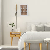 WallMounted Key Rack Wooden Key Organizer Hanger Decorative Key Hanging Holder Decor(D ) - Extra Image