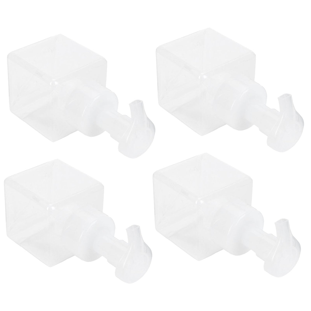 4PCS 250ml Clear Plastic Pump Bottles Foaming Soap Dispenser Refillable Foam Bottle Travel Use