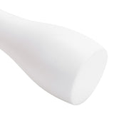 Handheld Silicone Face Cleaning Brush Mask DIY Mixing Stick Makeup Cleansing BrushPink and White Single Head