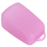 Silicone Toothbrush Head Cover Electric Toothbrush Protective Cap for Home Travel CampingLight Pink - Front View