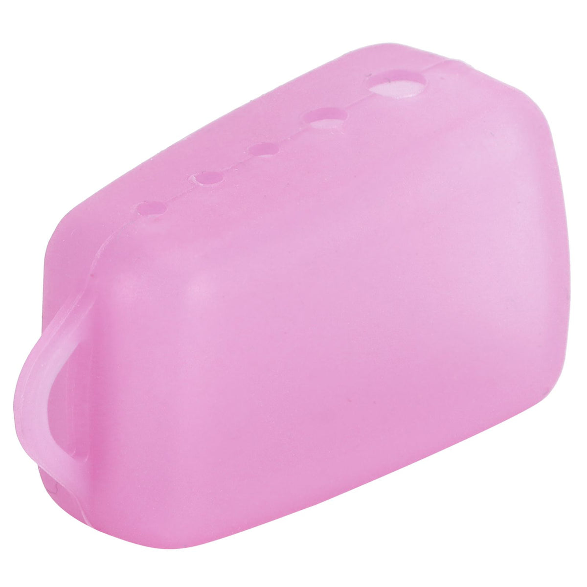 Silicone Toothbrush Head Cover Electric Toothbrush Protective Cap for Home Travel CampingLight Pink