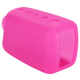 Silicone Toothbrush Head Cover Electric Toothbrush Protective Cap for Home Travel CampingRose Red
