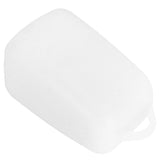 Silicone Toothbrush Head Cover Electric Toothbrush Protective Cap for Home Travel CampingWhite - Front View