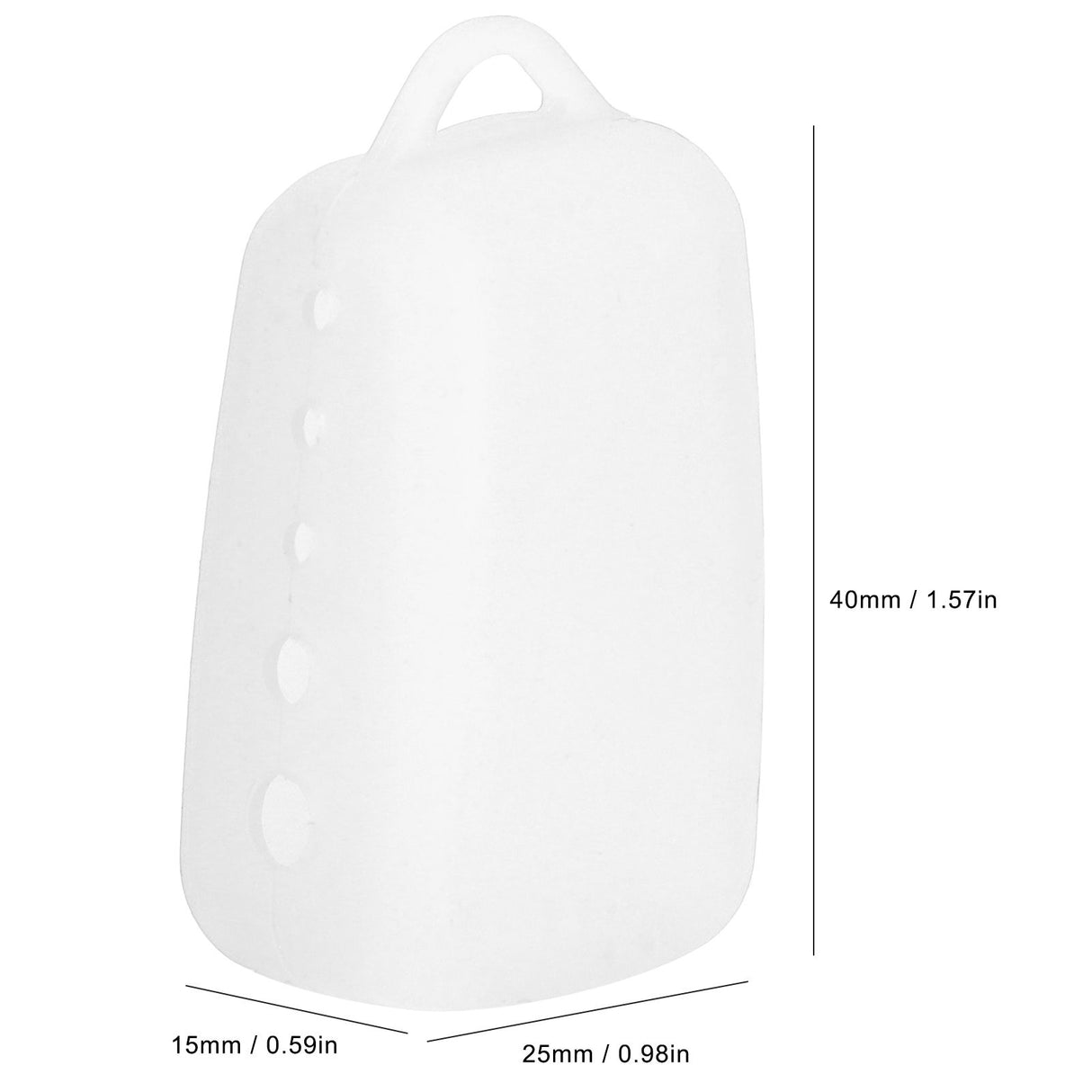 Silicone Toothbrush Head Cover Electric Toothbrush Protective Cap for Home Travel CampingWhite