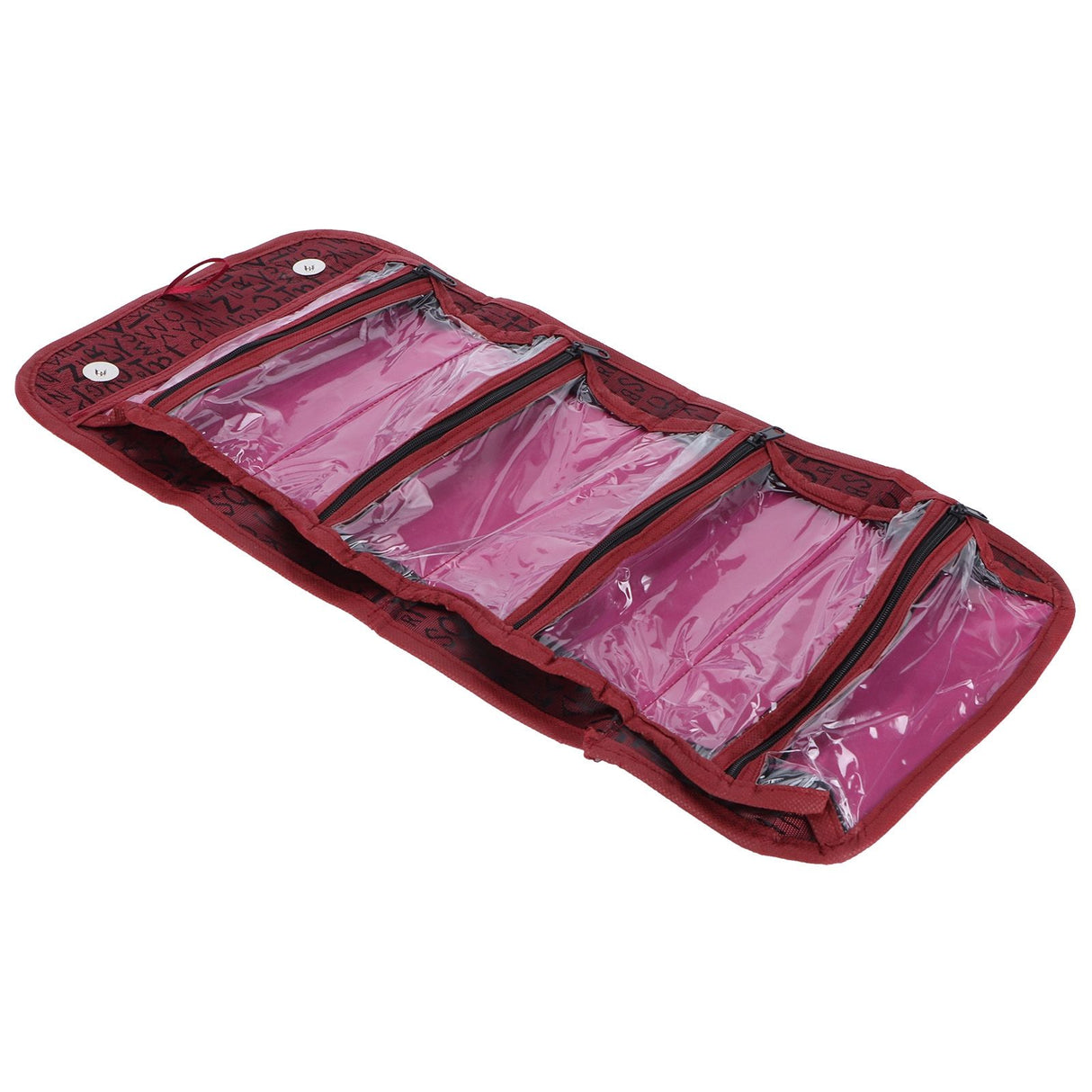 Fashion Travel Cosmetic Bag Multifunctional Makeup Storage Organizer for Storing CosmeticsRed