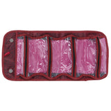 Fashion Travel Cosmetic Bag Multifunctional Makeup Storage Organizer for Storing CosmeticsRed
