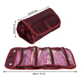 Fashion Travel Cosmetic Bag Multifunctional Makeup Storage Organizer for Storing CosmeticsRed