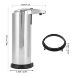 250ml Soap Dispenser Intelligent Automatic Induction Liquid Container for Bathroom Kitchen