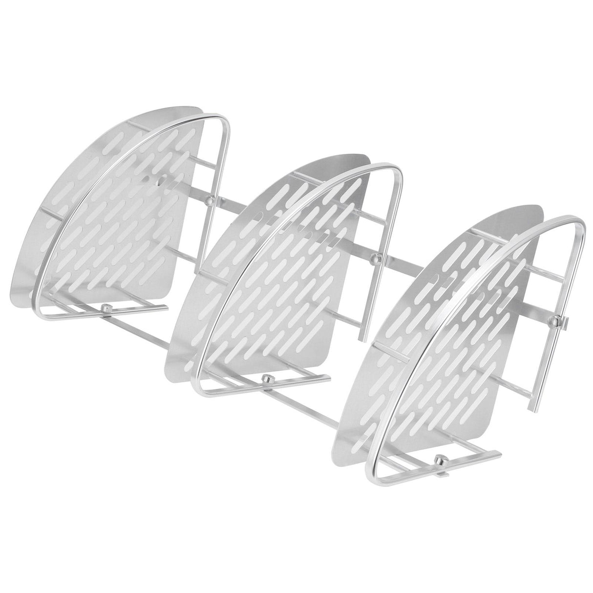 3 Tiers Corner Shower Shelf Wall Mounted Shower Organizer Storage Rack for Toilet Kitchen