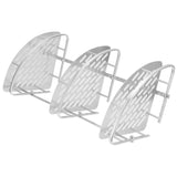 3 Tiers Corner Shower Shelf Wall Mounted Shower Organizer Storage Rack for Toilet Kitchen
