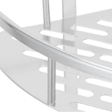 3 Tiers Corner Shower Shelf Wall Mounted Shower Organizer Storage Rack for Toilet Kitchen