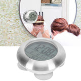 Shower Wall Clock Portable Waterproof Digital Clock with Temperature Calendar Display - Extra Image