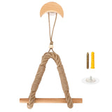 Toilet Paper Holder Innovative Hemp Rope Towel Roll Rack Stand Bathroom Accessory