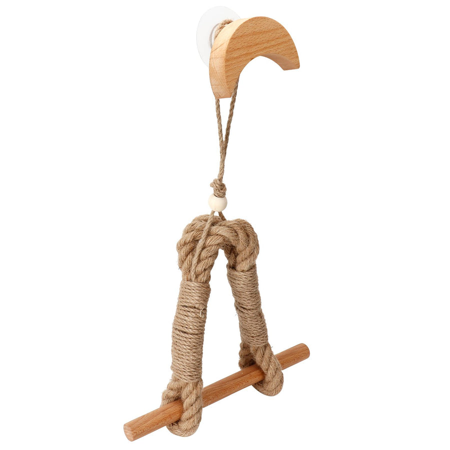 Toilet Paper Holder Innovative Hemp Rope Towel Roll Rack Stand Bathroom Accessory