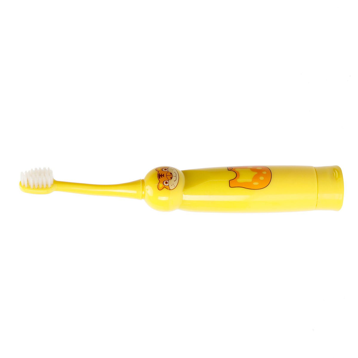 Children Electric Toothbrush Cartoon Pattern Waterproof Teeth Cleaning Brush Gift for KidsYellow